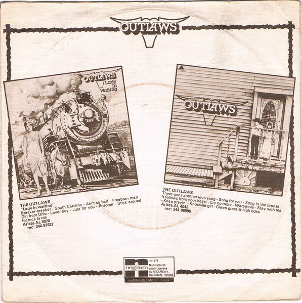 Outlaws : Green Grass & High Tides (7")
