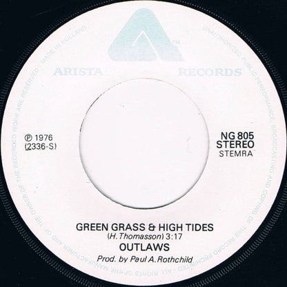 Outlaws : Green Grass & High Tides (7")