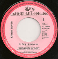 Karen Silver : Clean Up Woman (7", Single)