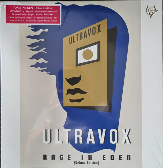 Ultravox : Rage In Eden (Deluxe Edition) (CD, Album, RE + CD, Album, Rem + CD, Comp + 2xCD +)