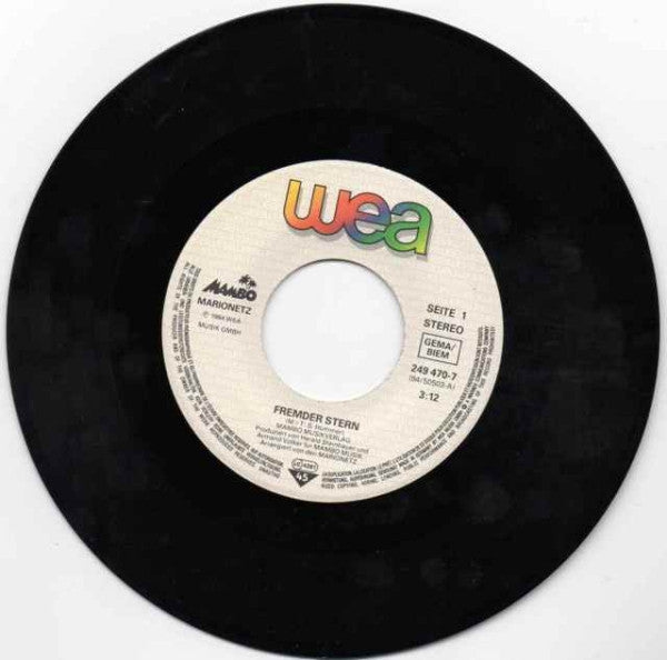 Marionetz : Fremder Stern (7")