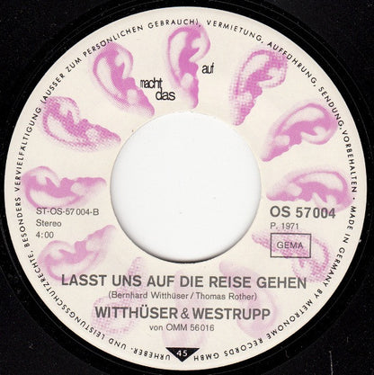 Witthüser & Westrupp : Nimm Einen Joint, Mein Freund (7", Single)
