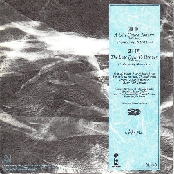 The Waterboys : A Girl Called Johnny (7", Single)