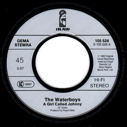 The Waterboys : A Girl Called Johnny (7", Single)