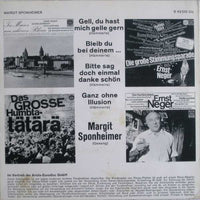 Margit Sponheimer : Gell, Du Hast Mich Gelle Gern (7", EP)