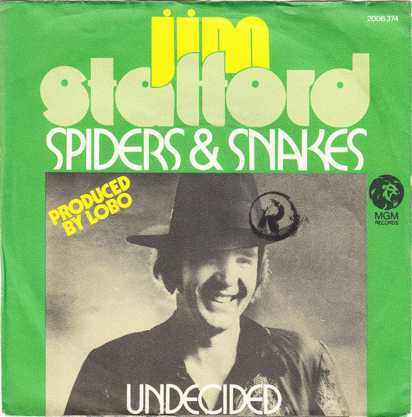 Jim Stafford : Spiders & Snakes (7", Single)