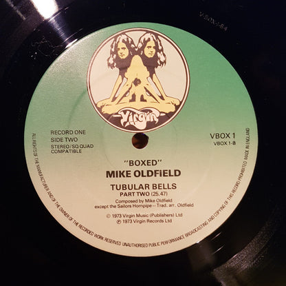 Mike Oldfield : Boxed (Box, Comp + LP, Album, Quad + LP, Album, Quad + LP)