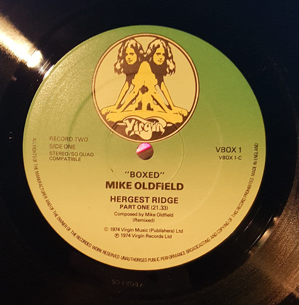 Mike Oldfield : Boxed (Box, Comp + LP, Album, Quad + LP, Album, Quad + LP)
