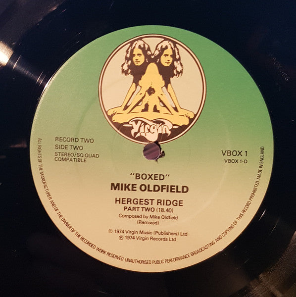 Mike Oldfield : Boxed (Box, Comp + LP, Album, Quad + LP, Album, Quad + LP)