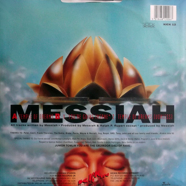 Messiah : Temple Of Dreams (12")