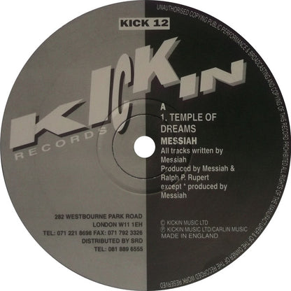 Messiah : Temple Of Dreams (12")
