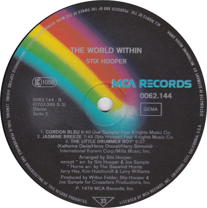 Stix Hooper* : The World Within (LP, Album)