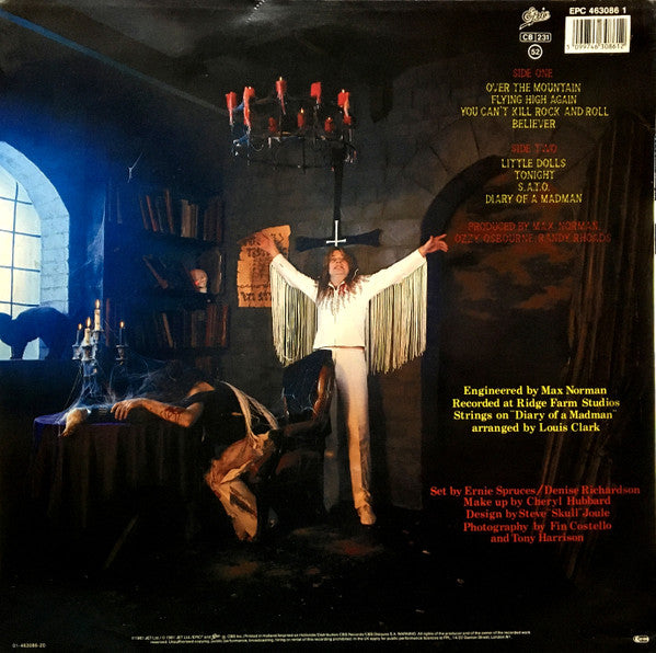 Ozzy Osbourne : Diary Of A Madman (LP, Album, RE)