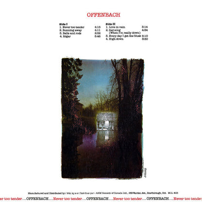 Offenbach : Never Too Tender (LP, Album, Gat)