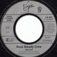 Rock Steady Crew* : Uprock (7", Single)
