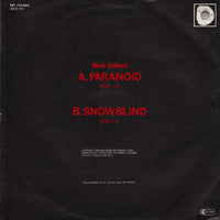 Black Sabbath : Paranoid (7", Single, RE)