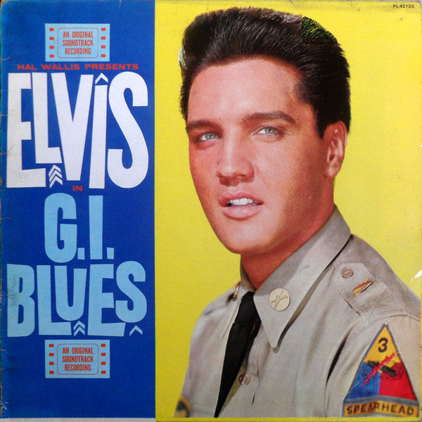 Elvis Presley : G.I. Blues (LP, Album, RE)