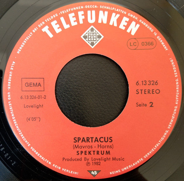 Spektrum (8) : Was Wollen Wir Trinken  (7", Single)