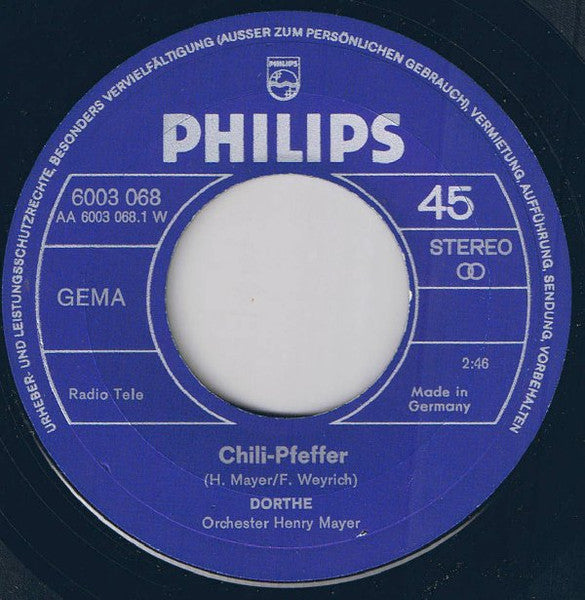 Dorthe* : Chili-Pfeffer (7", Single)