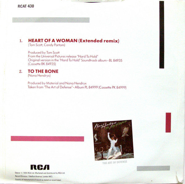 Nona Hendryx : Heart Of A Woman (12")