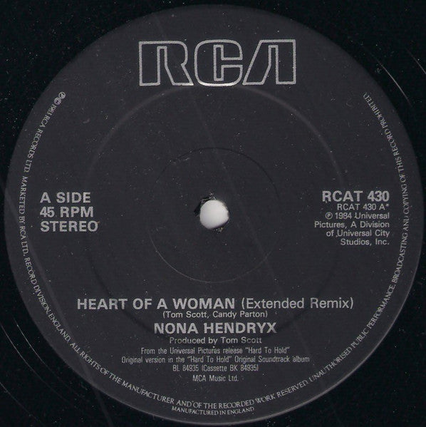 Nona Hendryx : Heart Of A Woman (12")