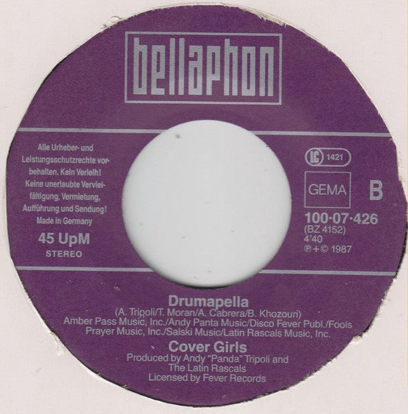 The Cover Girls : Show Me (7", Single)