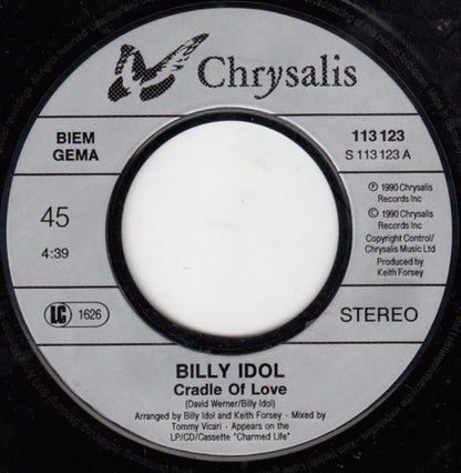 Billy Idol : Cradle Of Love (7", Single)