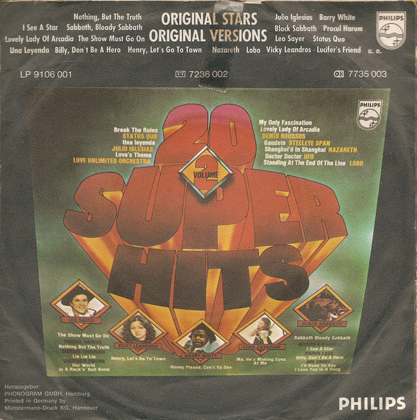Peters & Lee : Closer (7", Single)