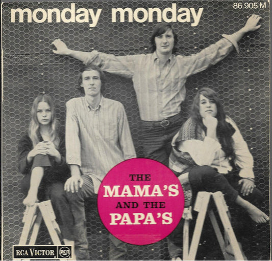 The Mama's And The Papa's* : Monday, Monday (7", EP, Mono)