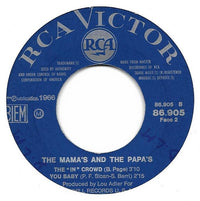 The Mama's And The Papa's* : Monday, Monday (7", EP, Mono)