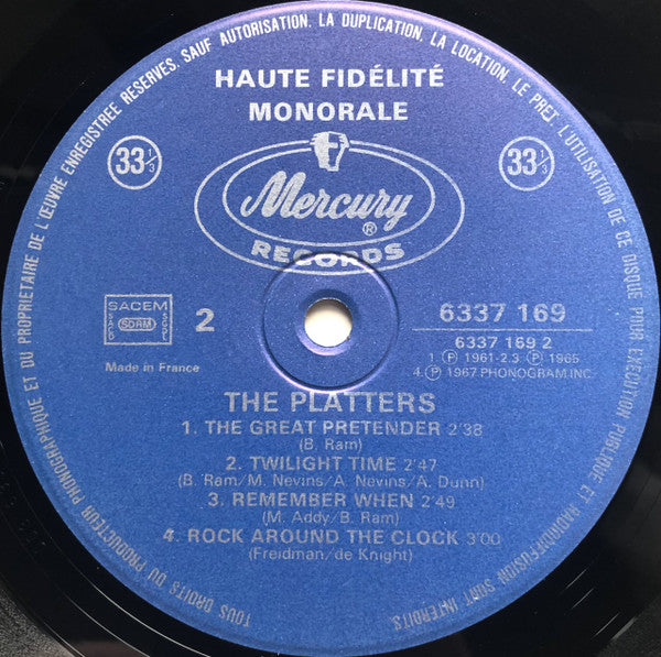 The Platters : Only You (10", Mono, RE)