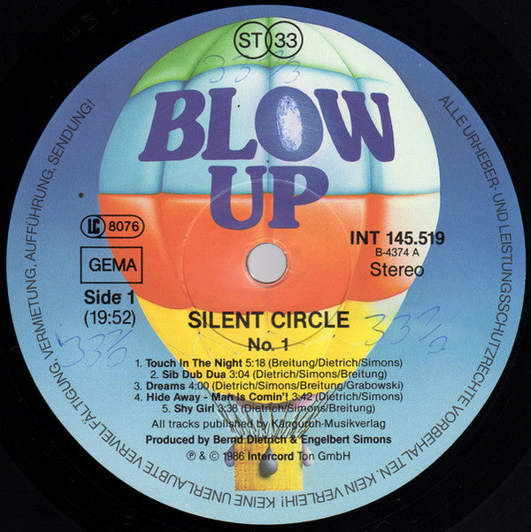 Silent Circle : № 1 (LP, Album)