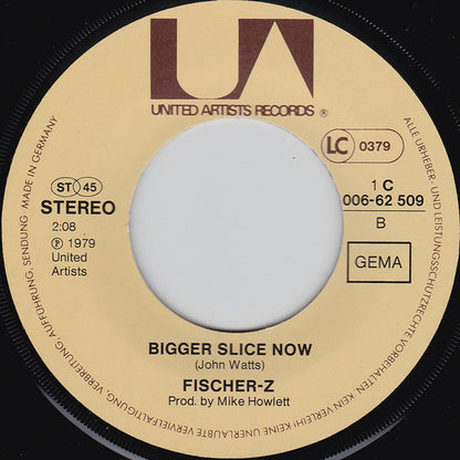 Fischer-Z : Remember Russia (7", Single)