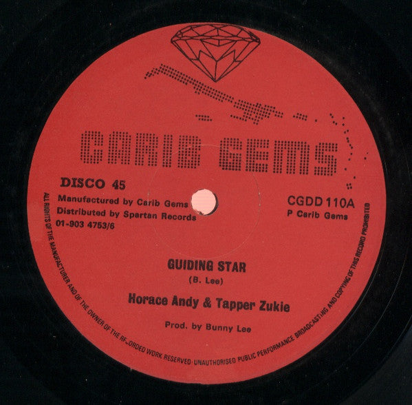 Horace Andy & Tapper Zukie / Horace Andy & Jah Stitch : Guiding Star / Zion Gate (12")