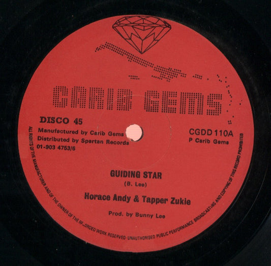 Horace Andy & Tapper Zukie / Horace Andy & Jah Stitch : Guiding Star / Zion Gate (12")