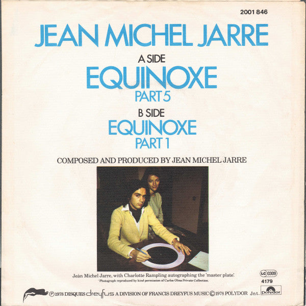 Jean Michel Jarre* : Equinoxe (7", Single)