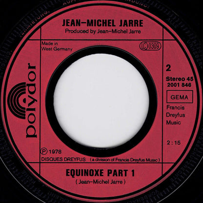 Jean-Michel Jarre : Equinoxe (7", Single)