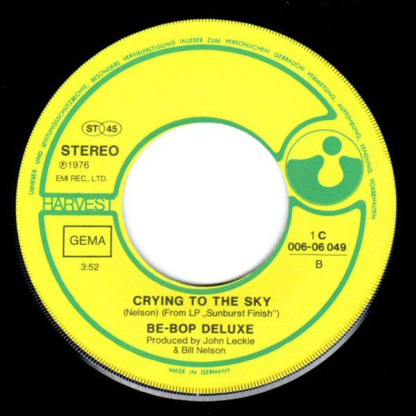 Be-Bop Deluxe* : Ships In The Night (7", Single)
