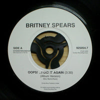 Britney Spears : Oops!...I Did It Again (7", Single, Jukebox)