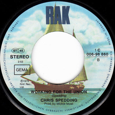Chris Spedding : Motor Bikin' (7", Single)