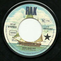 Suzi Quatro : Don't Change My Luck (7", Single)