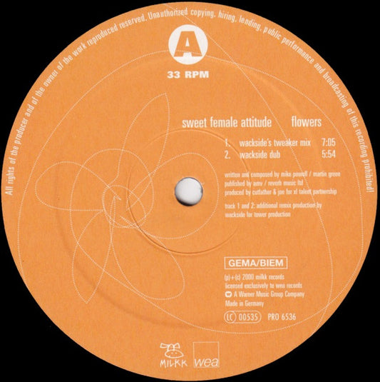 Sweet Female Attitude : Flowers (12", Promo)