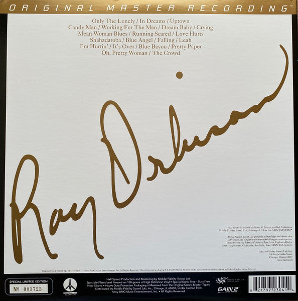 Roy Orbison : The All-Time Greatest Hits Of (2xLP, Comp, Ltd, Num, RE, RM, S/Edition)
