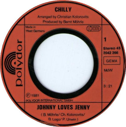 Chilly : Johnny Loves Jenny (7", Single)