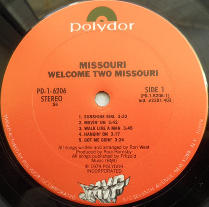 Missouri (2) : Welcome Two Missouri (LP, Album, Pit)