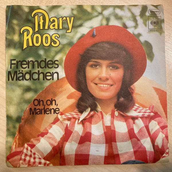 Mary Roos : Fremdes Mädchen (7", Single, Promo)