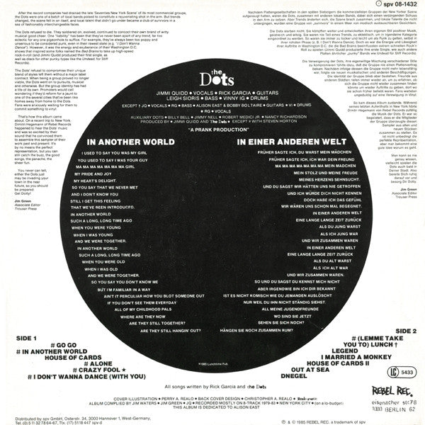The Dots (5) : Return Of The Dots (LP, Album)