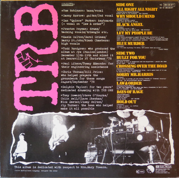 Tom Robinson Band : TRB Two (LP, Album)