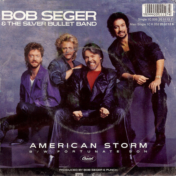 Bob Seger & The Silver Bullet Band* : American Storm (7", Single)