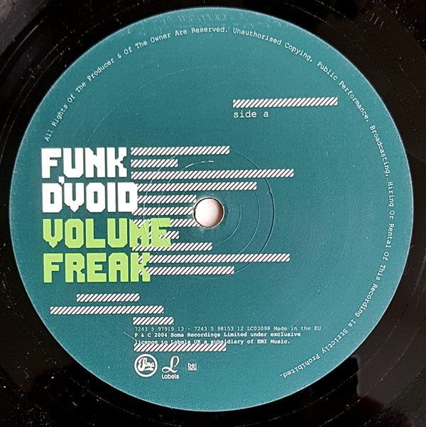 Funk D'Void : Volume Freak (2xLP, Album)